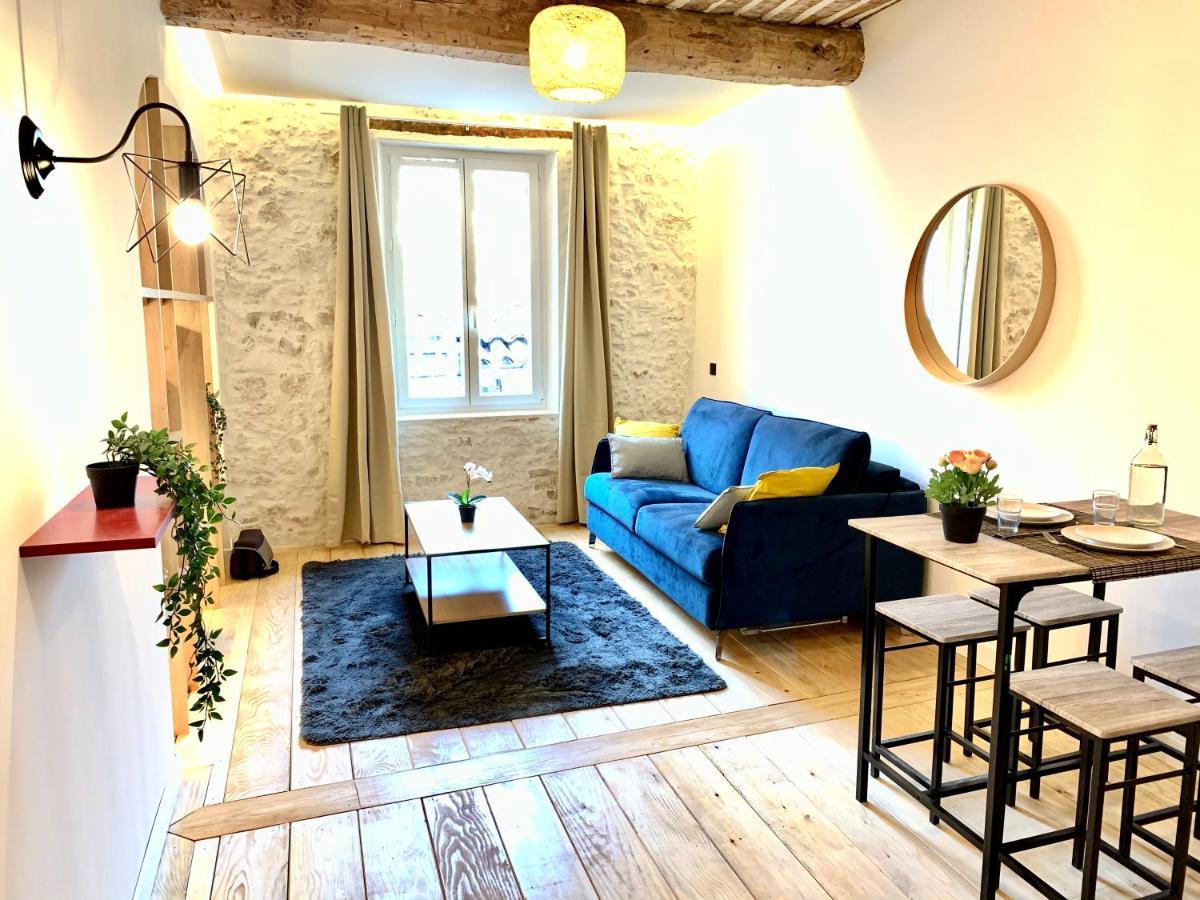 Cosy Migrainier - Vieil Antibes Apartment ภายนอก รูปภาพ